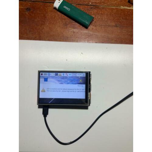 Raspberry pi 3 incl touchscreen