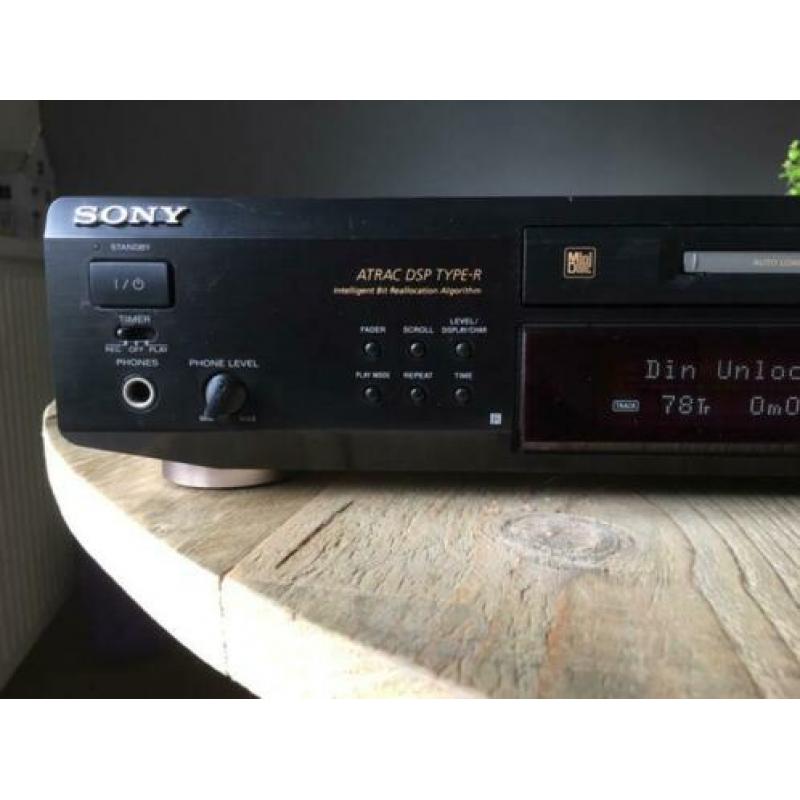 Sony Minidisc deck MDS JE530