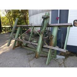 Maweg opsluitbank 3000x2400mm met 5 cilinders