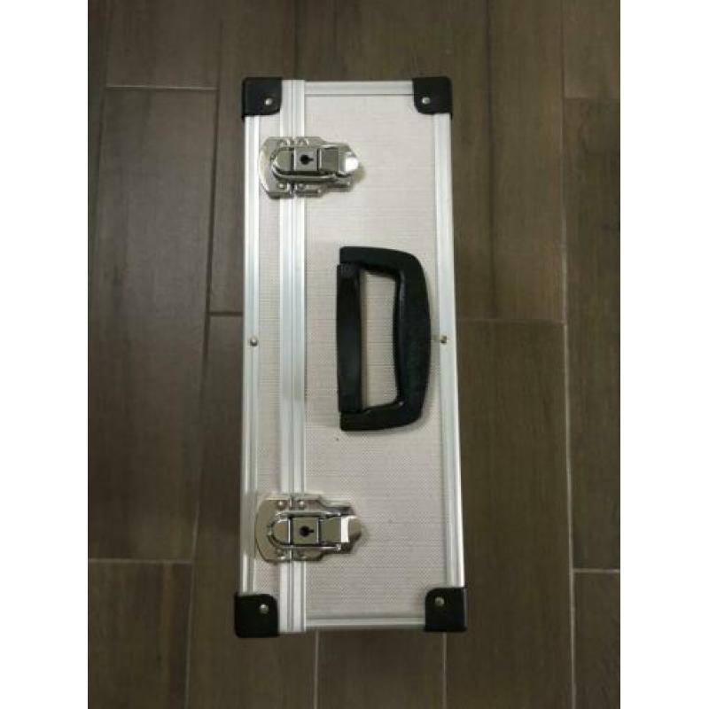 Aluminium cd / dvd koffer / organizer / flightcase