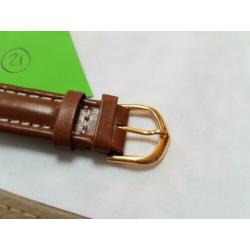 Horlogebandje van leer leren 18 mm en 20 mm