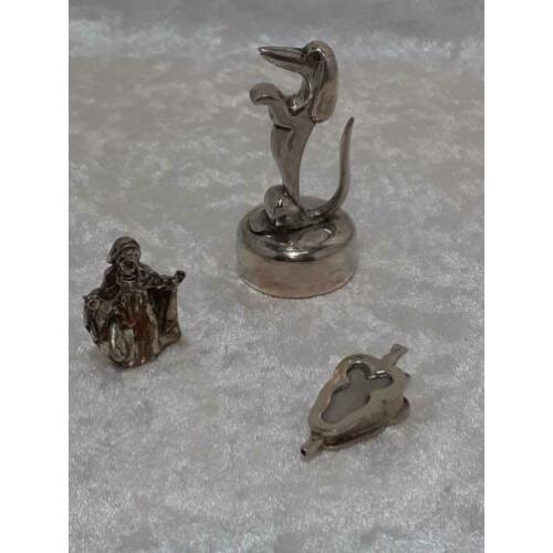 Lotje zilveren miniatuurtje 2x 835 z 1× 925 z