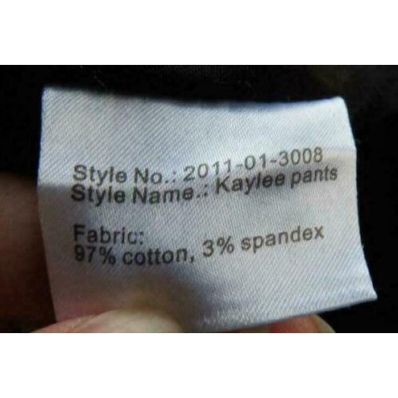 Moxy zwarte Kaylee pants broek maat 38