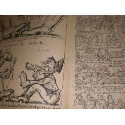 Strip uit 1945 tbv de Bevrijding
