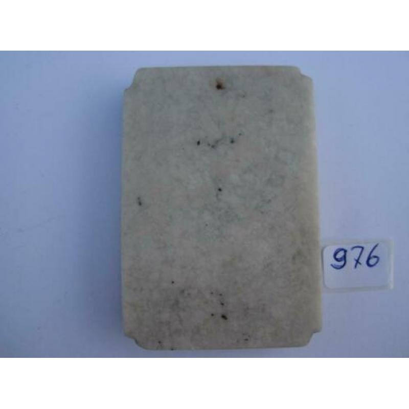Oude amulet hanger van chinese jade draak 976 #