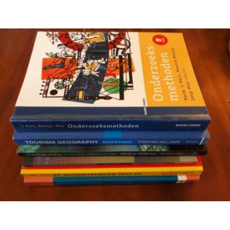 6 Boeken - Studie Sociale Geografie