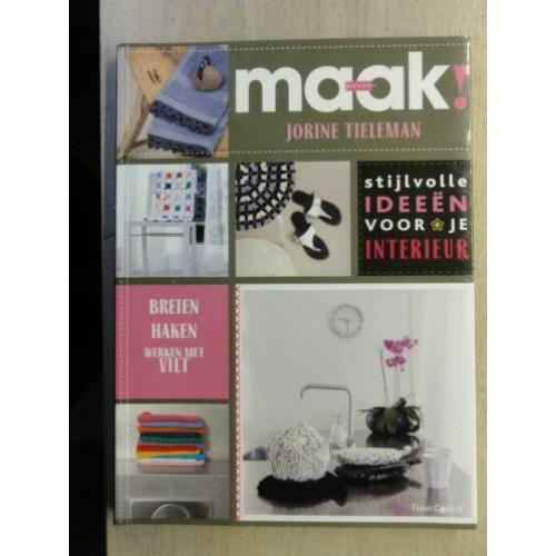 Boek, Maak (haken, breien en vilt)