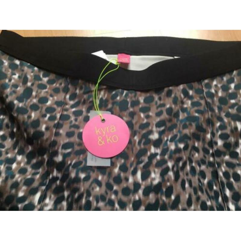 Kyra & ko leopard trouser xl