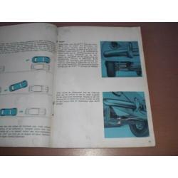 Handleiding/ instructieboekje Volkswagen Kever/ 1965