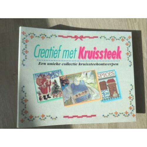 Verzamelmap creatief met kruissteek