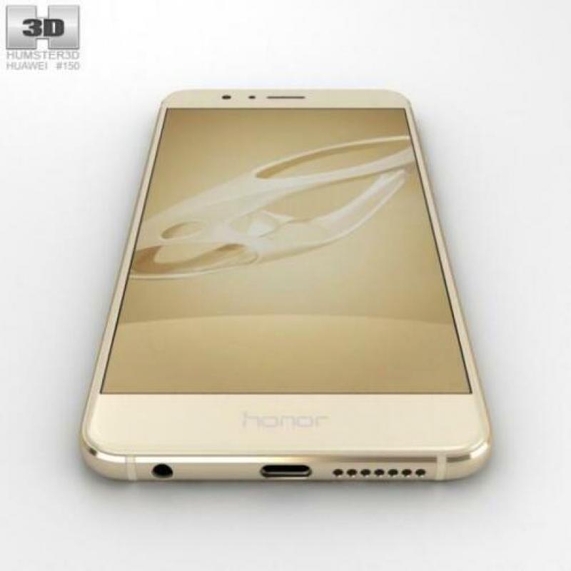 Huawei Honor 8 32gb goud zgan met gratis hoes