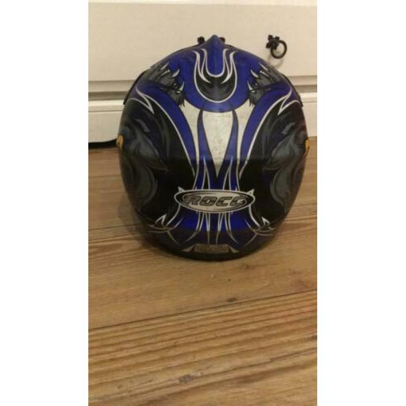 Crosshelm te koop. Maat xxs. Nooit op gevallen