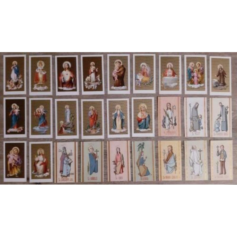 321 stuks Heiligen & Religieuze Prentjes