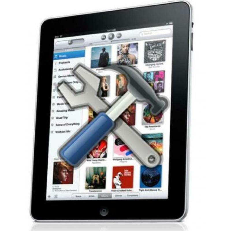 iPad glas of LCD gebroken wij hebben nieuwe unit