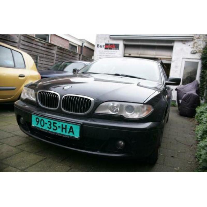 BMW 3-Serie 3.0 CD 330 Coupe AUT 2004 Zwart