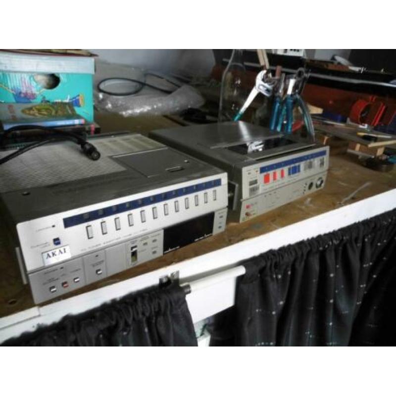 AKAI,vhs camera met toebehoren recorder, tuner