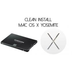 Mac OS X Yosemite 10.10.5 VoorGeïnstalleerd op SSD van 250GB