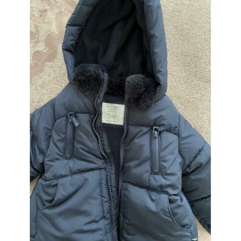 Baby meisje zara winterjas