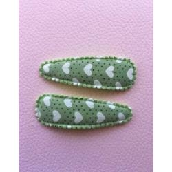 hippe knipjes/haarspeldjes/blauw/5cm/fris/5 setjes 5 euro