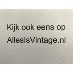 Retro/30s stijl Van Nelle voorraad blik Kleur : Groen/Rood/G