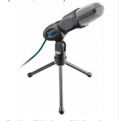 Trust Mico - USB Microfoon voor PC/Laptop