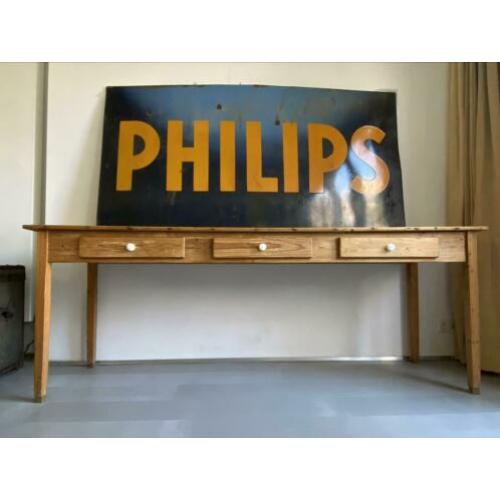 Prachtige Sidetable met 3 lades side table tafel bureau