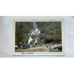 Ansichtkaart Sri Lanka water fall