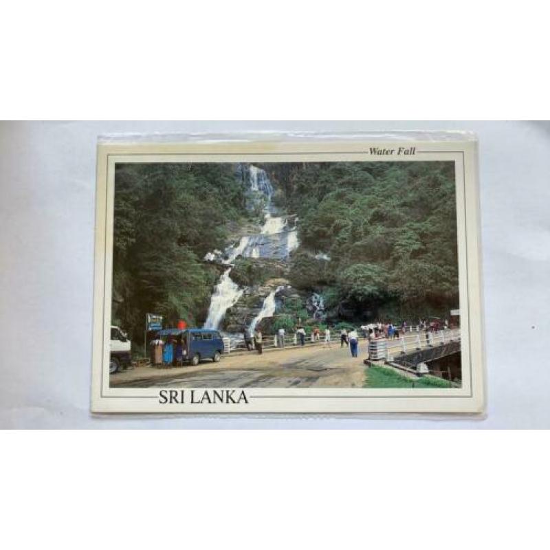 Ansichtkaart Sri Lanka water fall