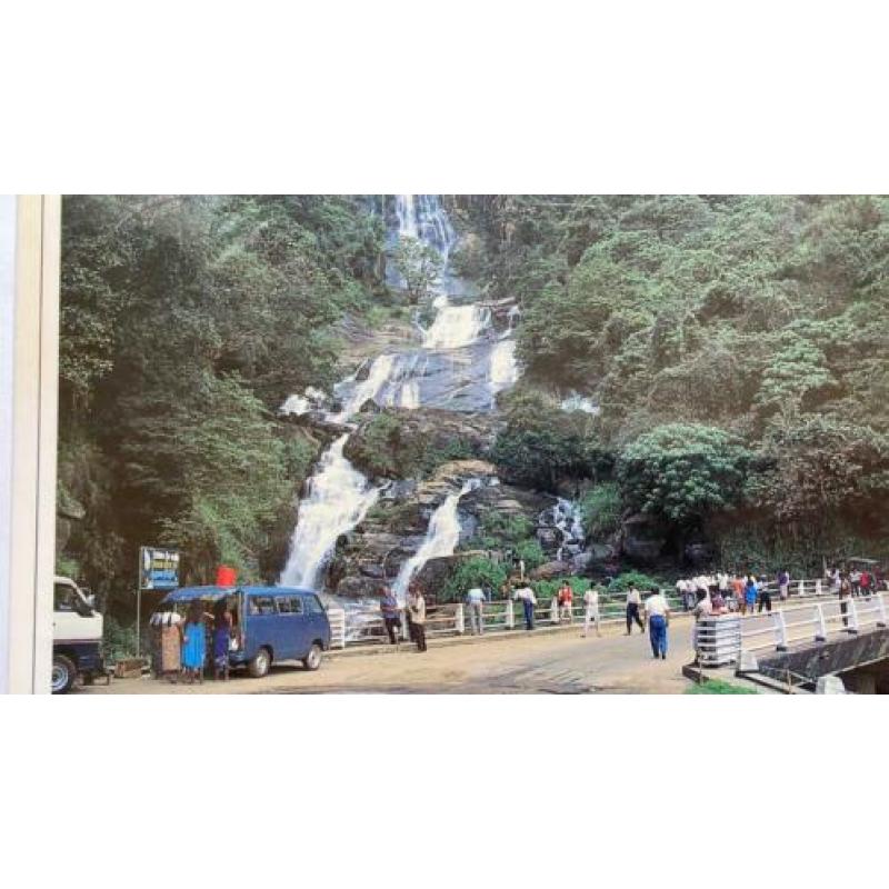 Ansichtkaart Sri Lanka water fall