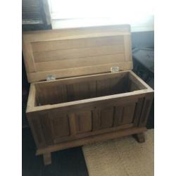 Houten opberkist