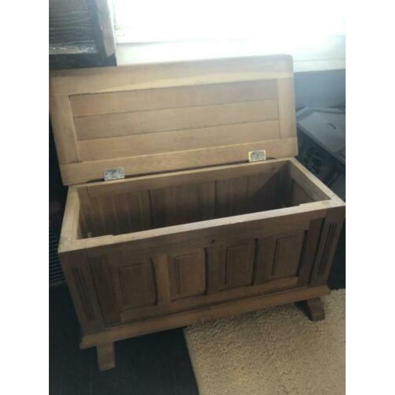 Houten opberkist