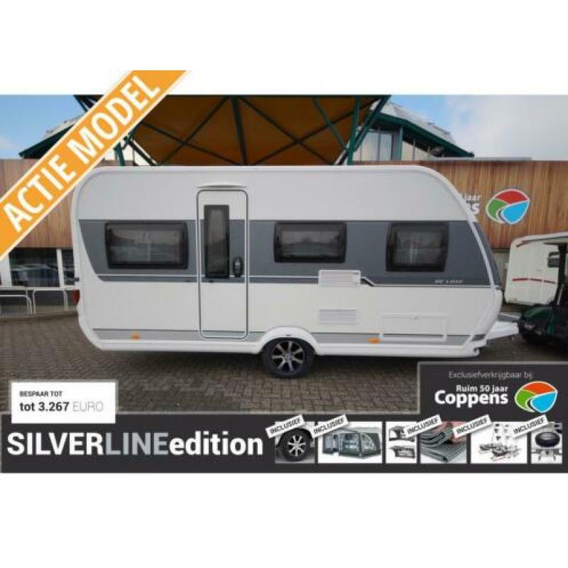 Hobby De Luxe 455 SF 2020 SILVERLINE ACTIE COMPLEET