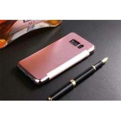Clear View Cover Set voor Galaxy Note 8 _ Roze Goud