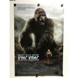 Set van 3 posters voor Peter Jackson’s King Kong film 2005