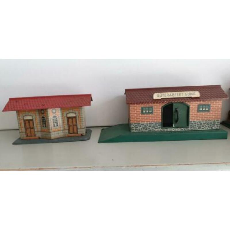 3 x Bing Kraus blikken huisjes loods spoor O