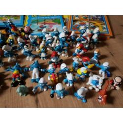 Grote verzameling smurfen
