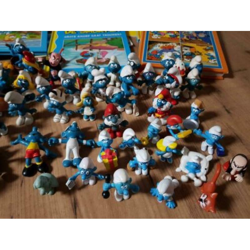 Grote verzameling smurfen