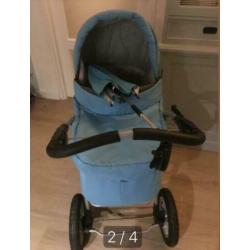 Zeer nette, weinig gebruikte kinderwagencombinatie