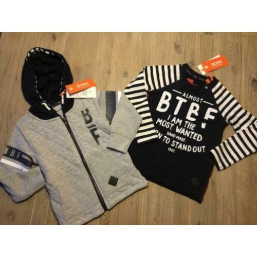Nieuw set Born to be Famous vest longsleeve jongen 62 lente