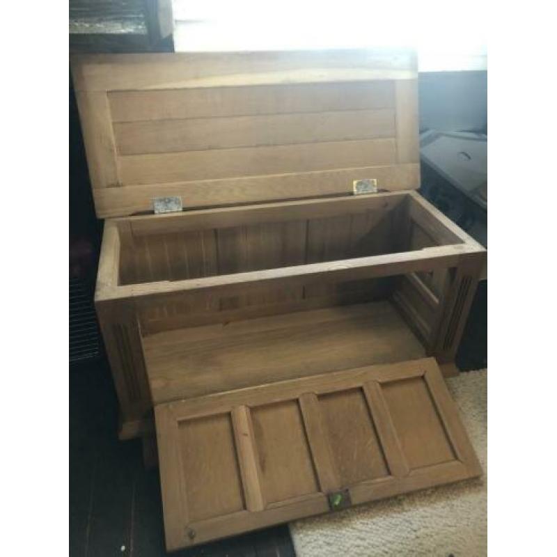 Houten opberkist