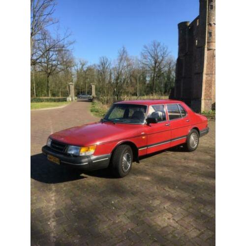 Saab 900 2.0 C 1986 Rood