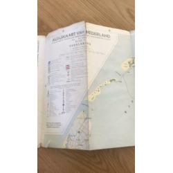 ANWB autokaart van Noord Nederland 1967