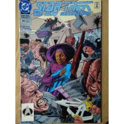 6 Vintage STAR TREK COMICS 90's maar als NIEUW!