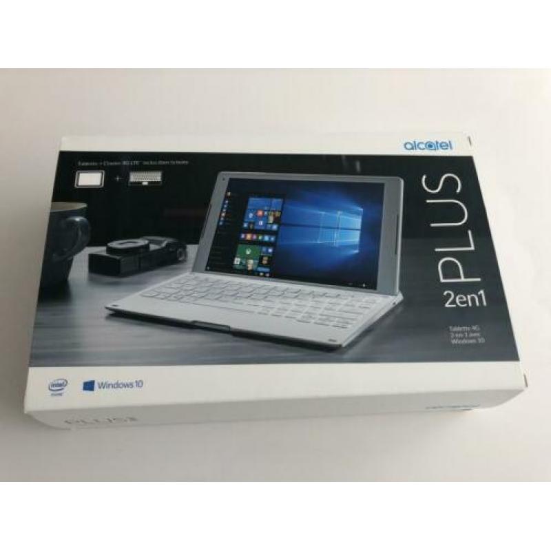 Alcatel Plus 2 en 1 10 4G Tablet+keypad tablet NIEUW!