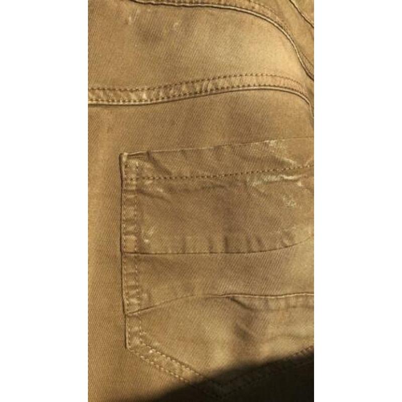Please jeans met goud mt L