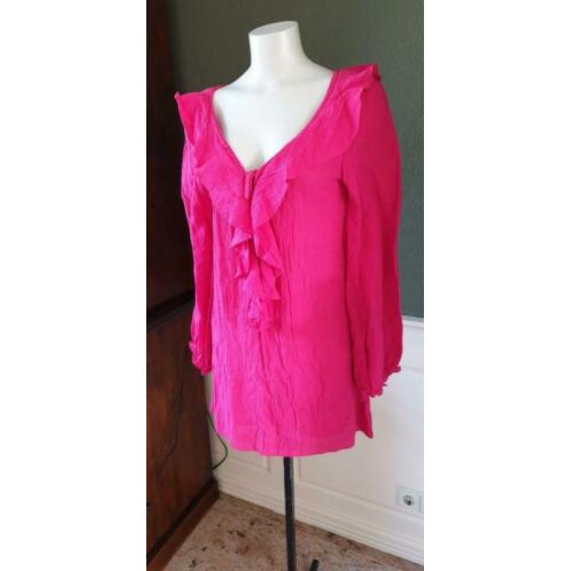 NIEUW prachtige roze DEBBIE KATZ tuniek S 36, tuniekje, top