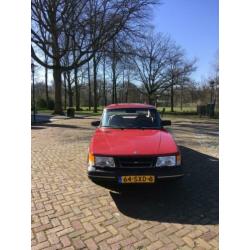 Saab 900 2.0 C 1986 Rood