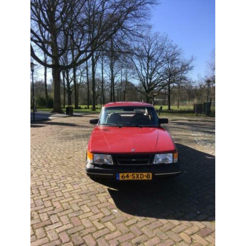 Saab 900 2.0 C 1986 Rood