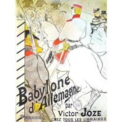 Babylone d'Allemagne - Original Gallery Poster - 60 x 80 cm