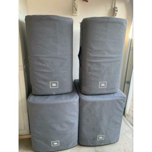 Zeer mooi jbl prx500 actieve geluidsset